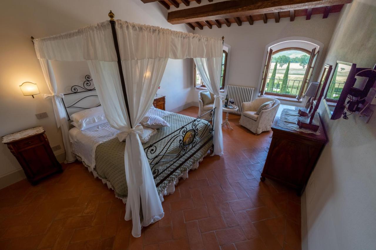 Agriturismo Castello La Grancia Di Spedaletto Pienza Eksteriør billede