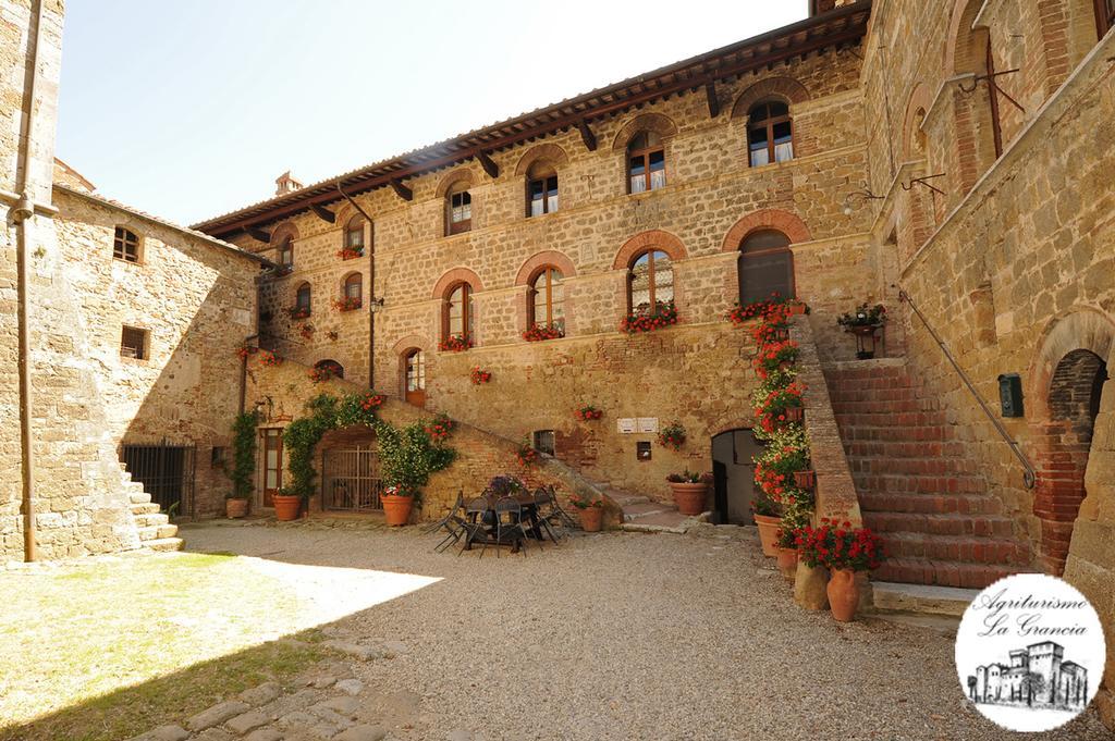 Agriturismo Castello La Grancia Di Spedaletto Pienza Eksteriør billede