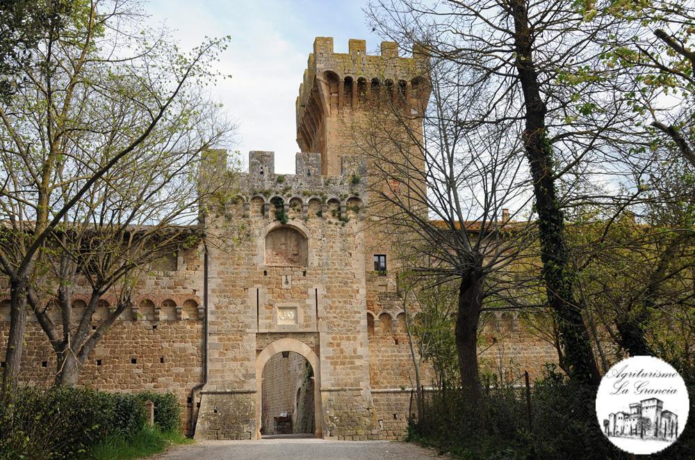Agriturismo Castello La Grancia Di Spedaletto Pienza Eksteriør billede